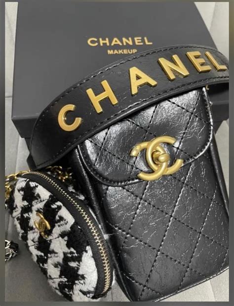 chanel make up cases|Chanel makeup bag vip gift.